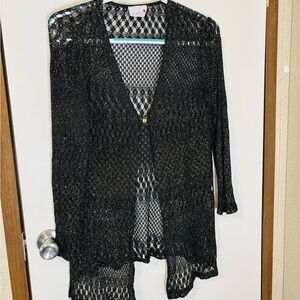 Scarlett Black and Gold Women's Sweater
